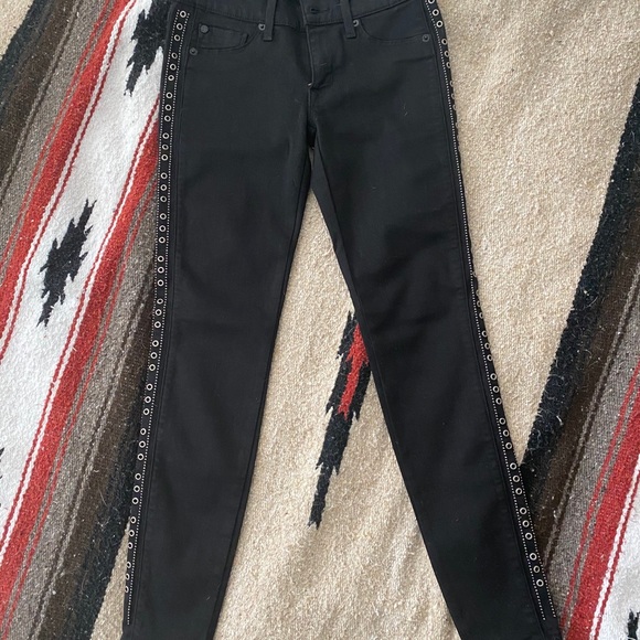 Hudson Luna Super Skinny Ankle Jeans - Picture 3 of 7